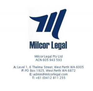 Milcor Logo with address etc